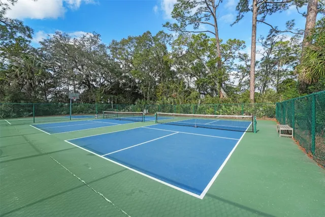 a view of a tennis court