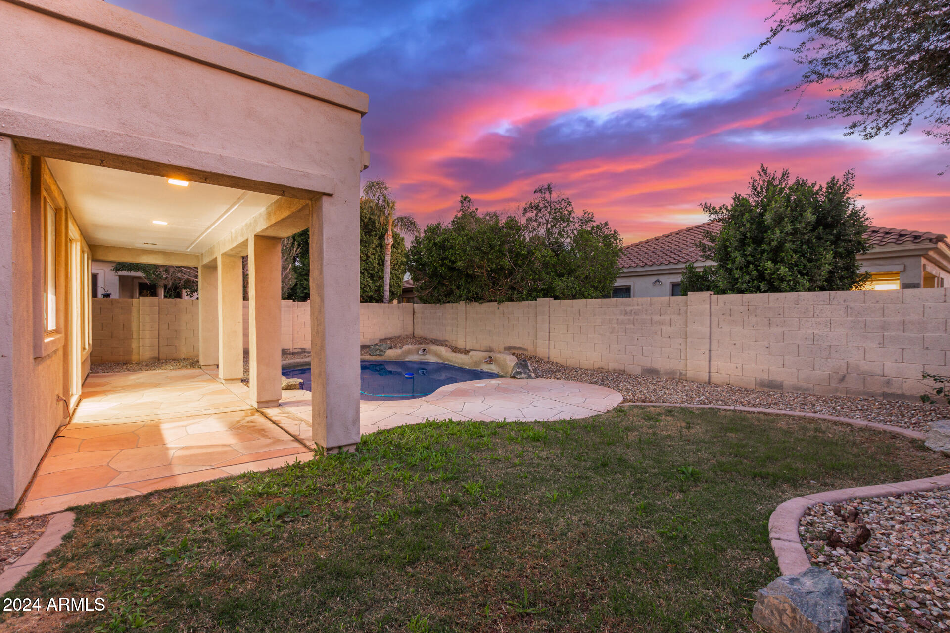 563 East Krista Way Tempe, AZ 85284 - Photo 45 of 50 Grass Backyard
