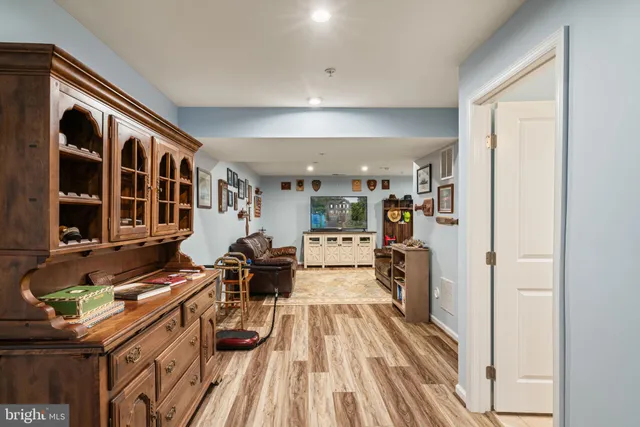 a patio with table and chairs