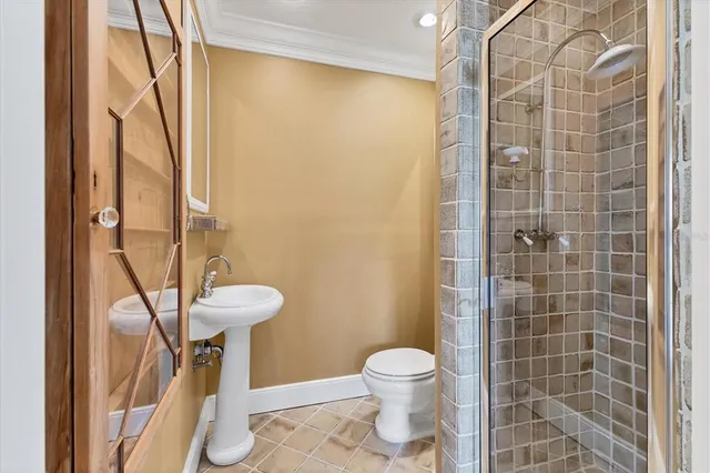 a view of a chair in wooden floor