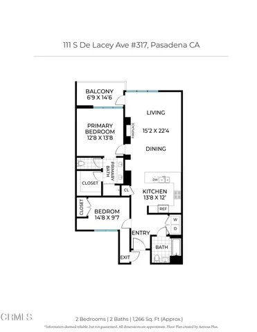 $859,000 | 111 South De Lacey Avenue, Unit 317, Pasadena, CA 91105