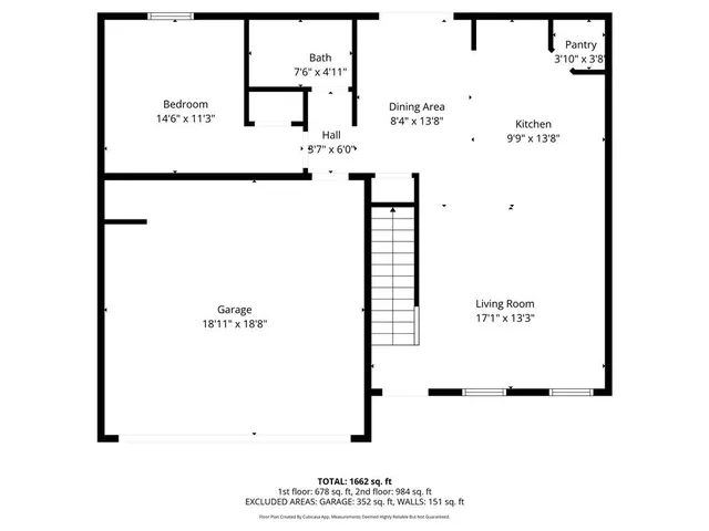 a picture of a floor plan