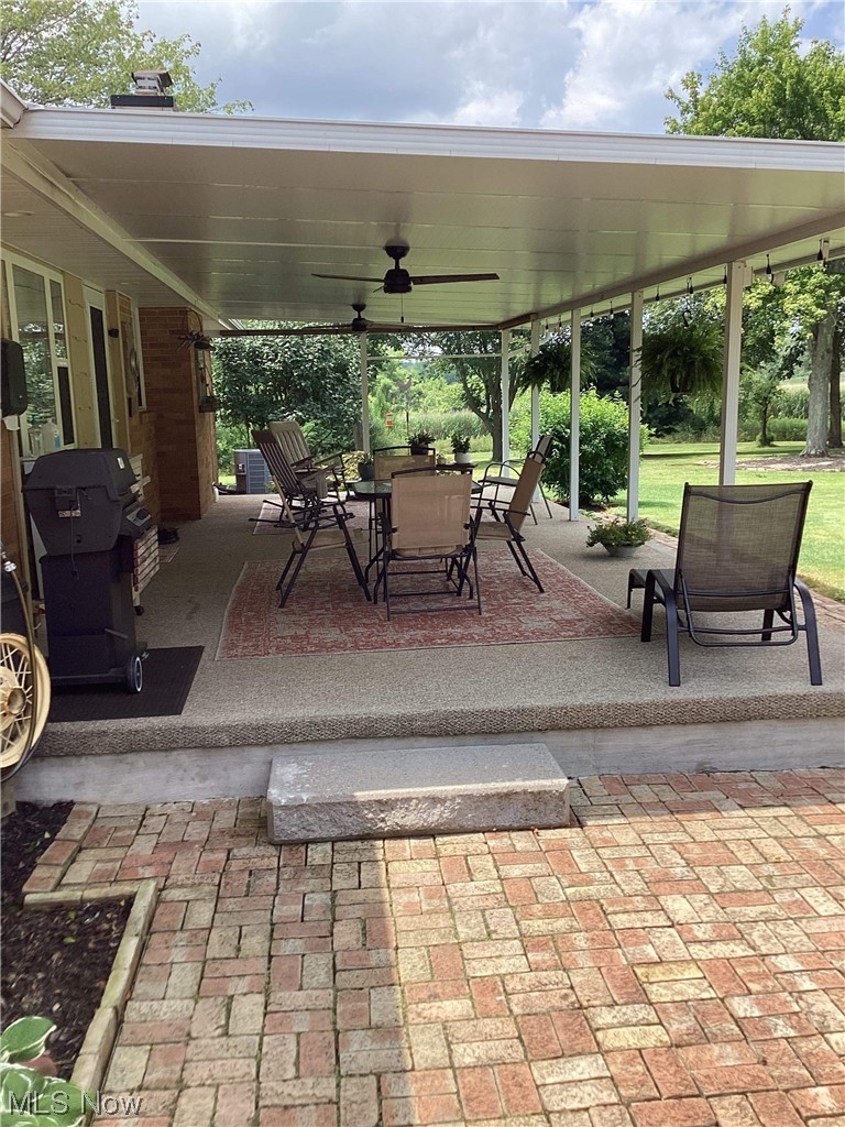 3241 Austinburg Road Ashtabula, OH 44004 - Photo 5 of 34 Back Covered Porch