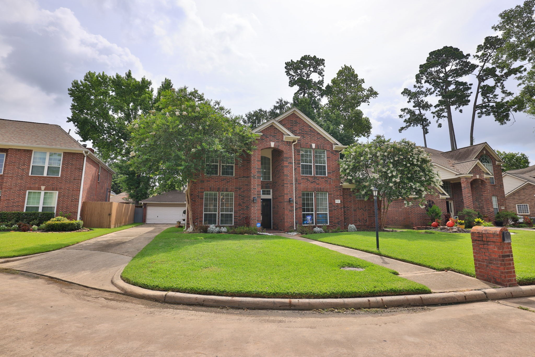 19114 Emory Trail Spring, TX 77388 - Photo 2 of 44 a view of a house with a big yard plants and palm trees