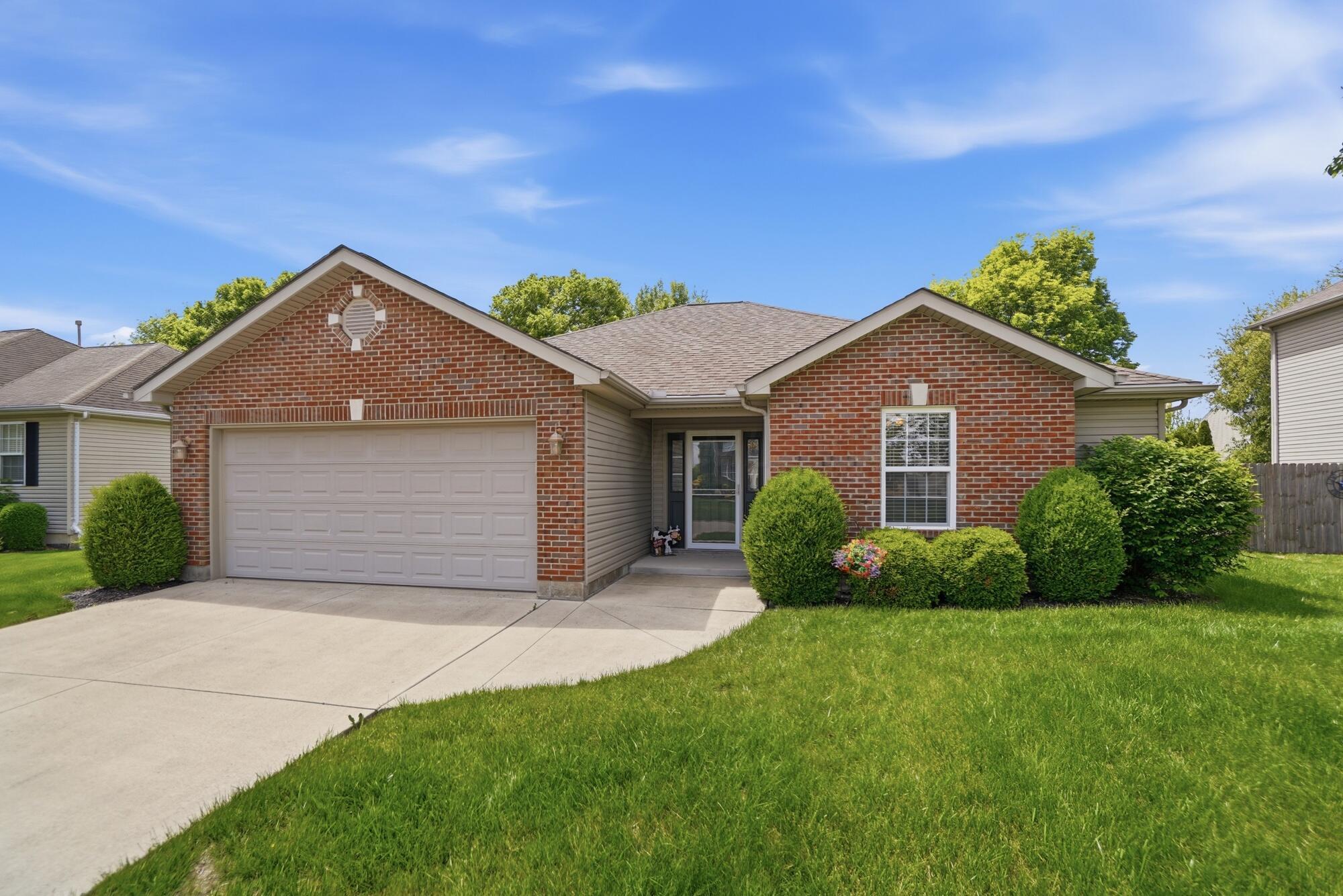 Front View - 1728 Hunters Ridge Drive, Troy, OH 45373