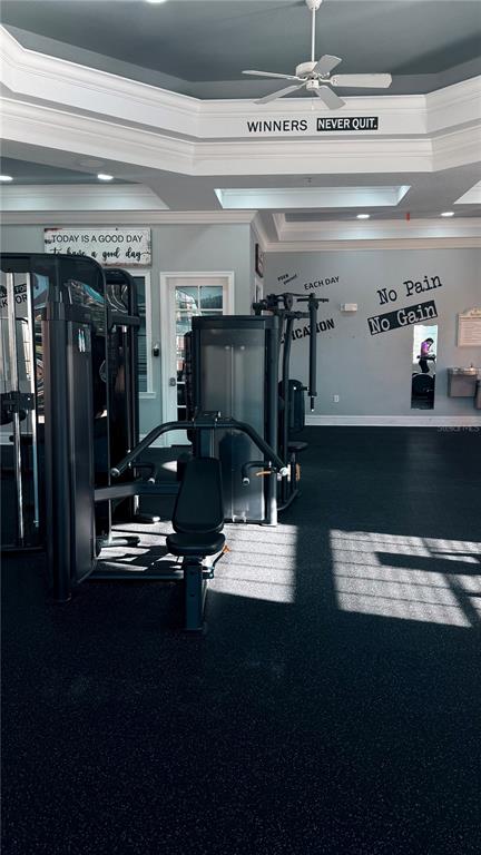 6137 Metrowest Boulevard, Unit 307 Orlando, FL 32835 - Photo 27 of 28 a view of gym equipment