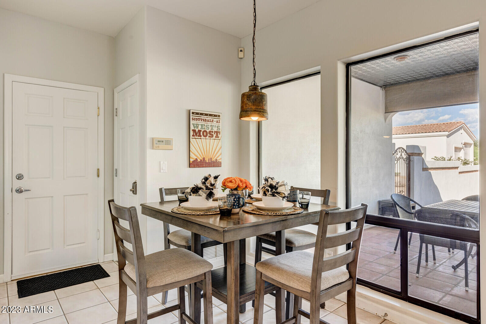 8161 East Alameda Road Scottsdale, AZ 85255 - Photo 18 of 107 a dining room with furniture and window