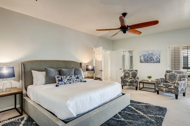 a view of a swimming pool and outdoor space