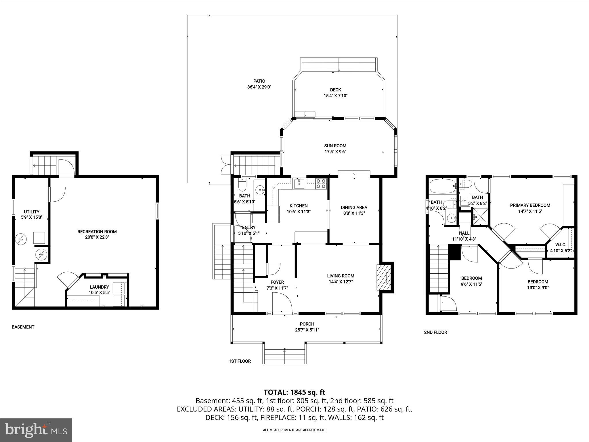 604 231st Street Pasadena, MD 21122 - Photo 39 of 39 Floor Plan