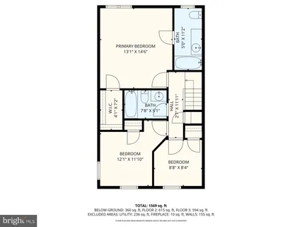$455,000 | 14836 Winding Loop, Woodbridge, VA 22191