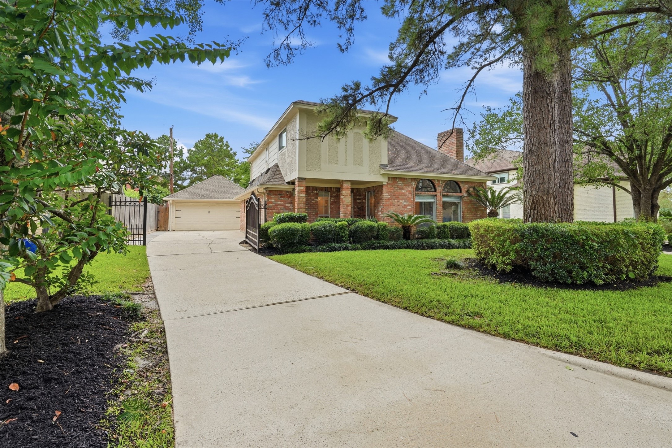 8310 Mentmore Drive Spring, TX 77379 - Photo 3 of 47 Nestled in the established Champion Forest community, this home offers exceptional curb appeal and a warm sense of arrival.