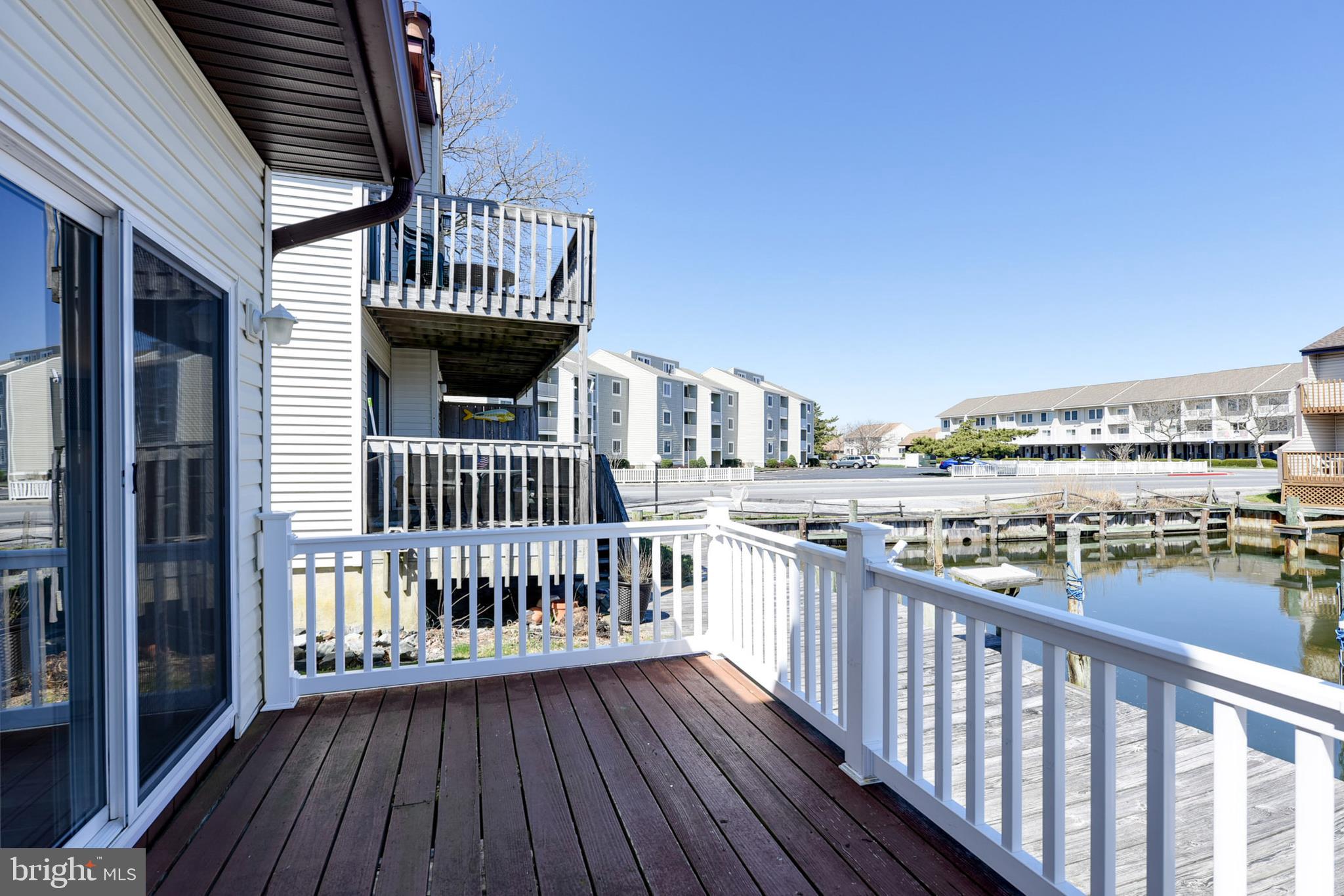 616 Salt Spray Road Ocean City, MD 21842 - Photo 11 of 32 WATER FRONT DECK to SLIP