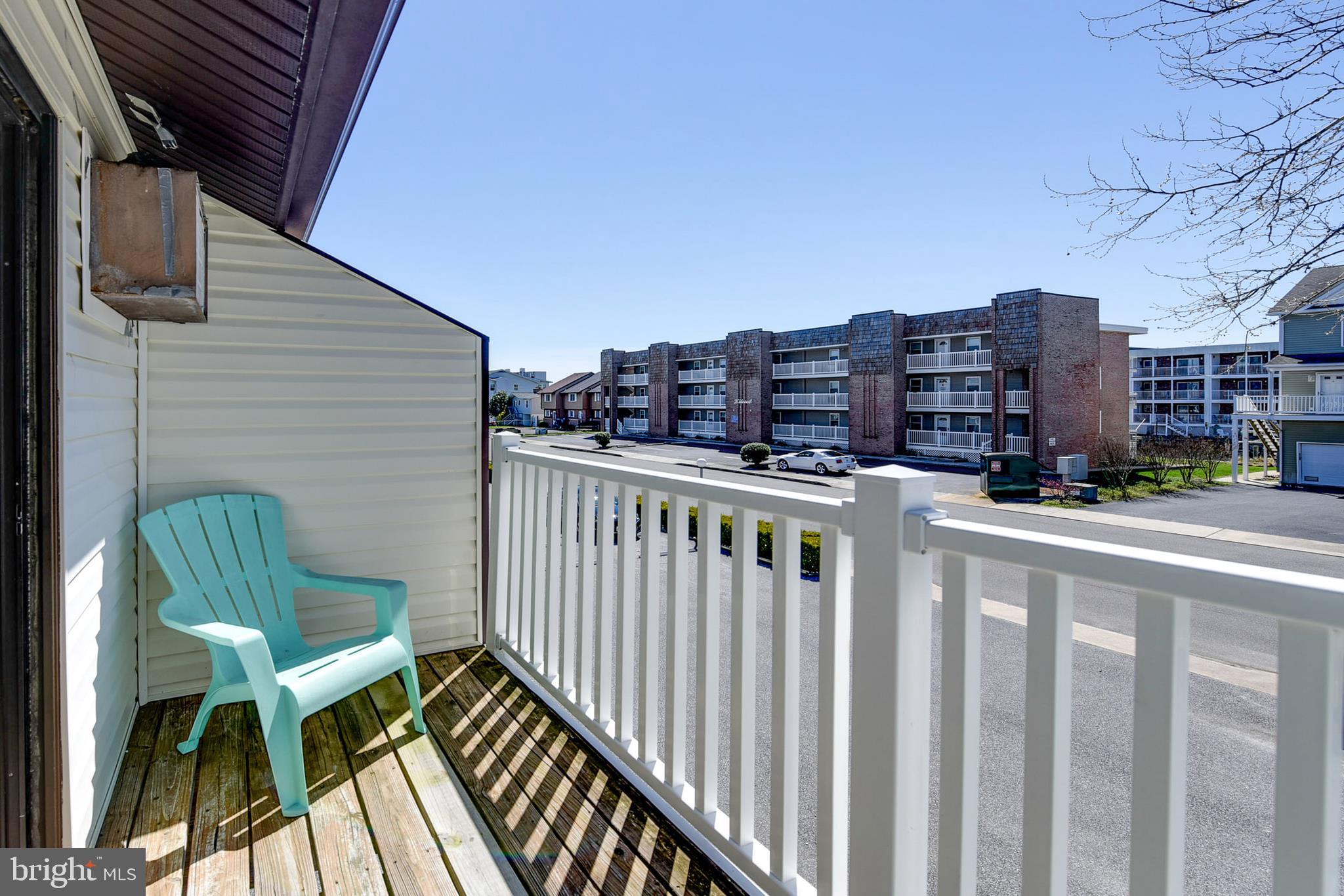 616 Salt Spray Road Ocean City, MD 21842 - Photo 30 of 32 2nd: SOUTH BEDROOM Balcony