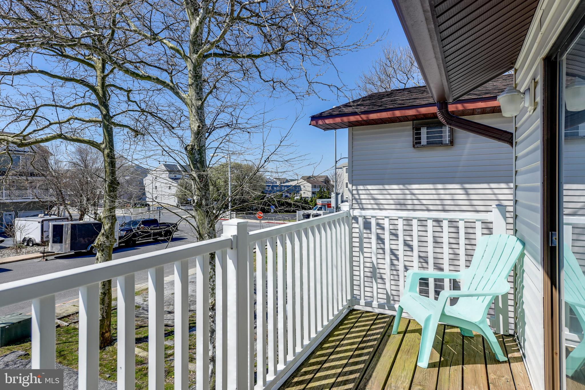 616 Salt Spray Road Ocean City, MD 21842 - Photo 31 of 32 2nd: SOUTH BEDROOM Balcony