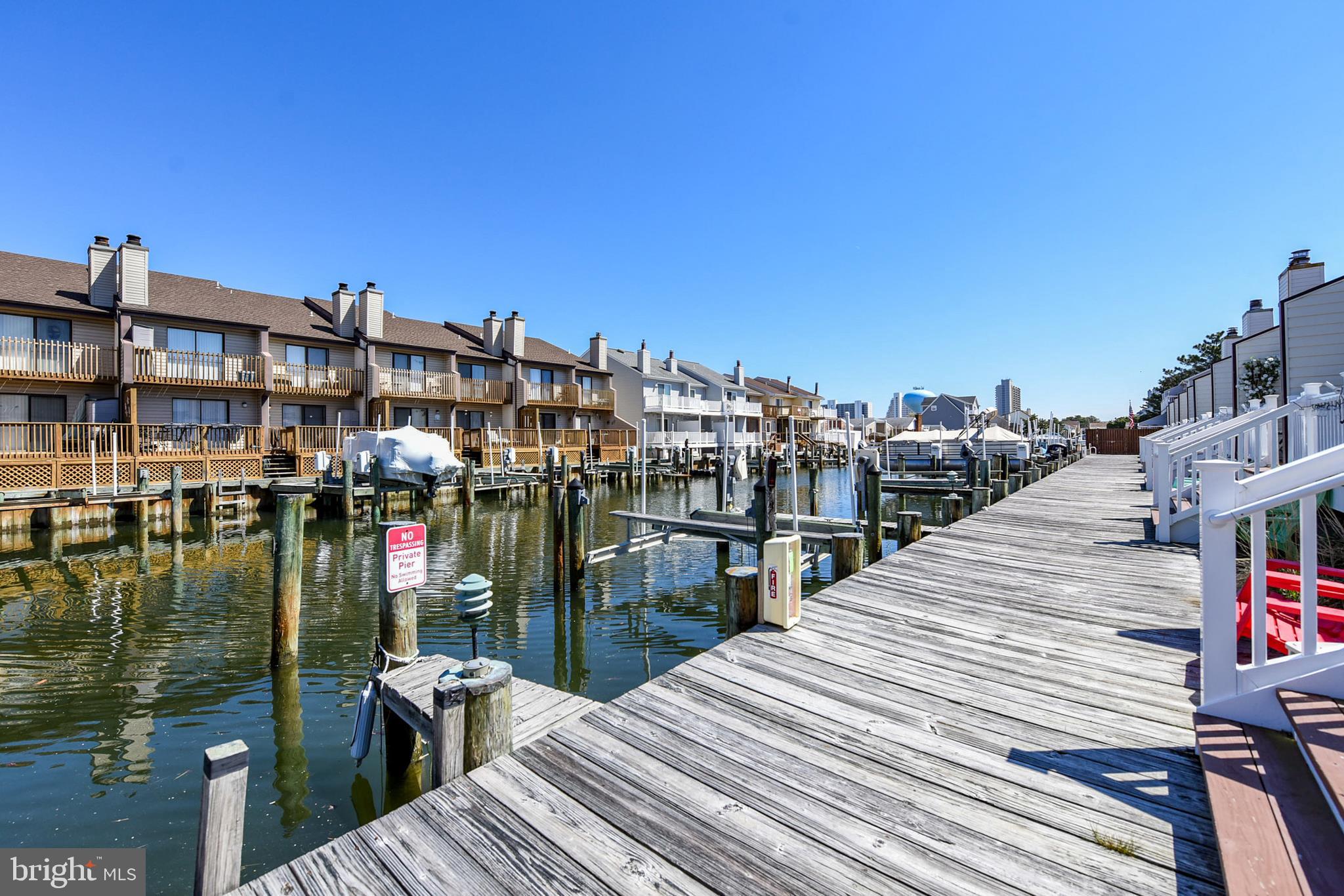 616 Salt Spray Road Ocean City, MD 21842 - Photo 10 of 32 WIDER WEST CORNER BOAT SLIP