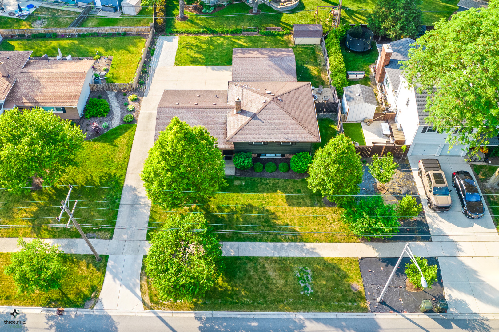 433 West Gartner Road Naperville, IL 60540 - Photo 26 of 29 an aerial view of house with swimming pool