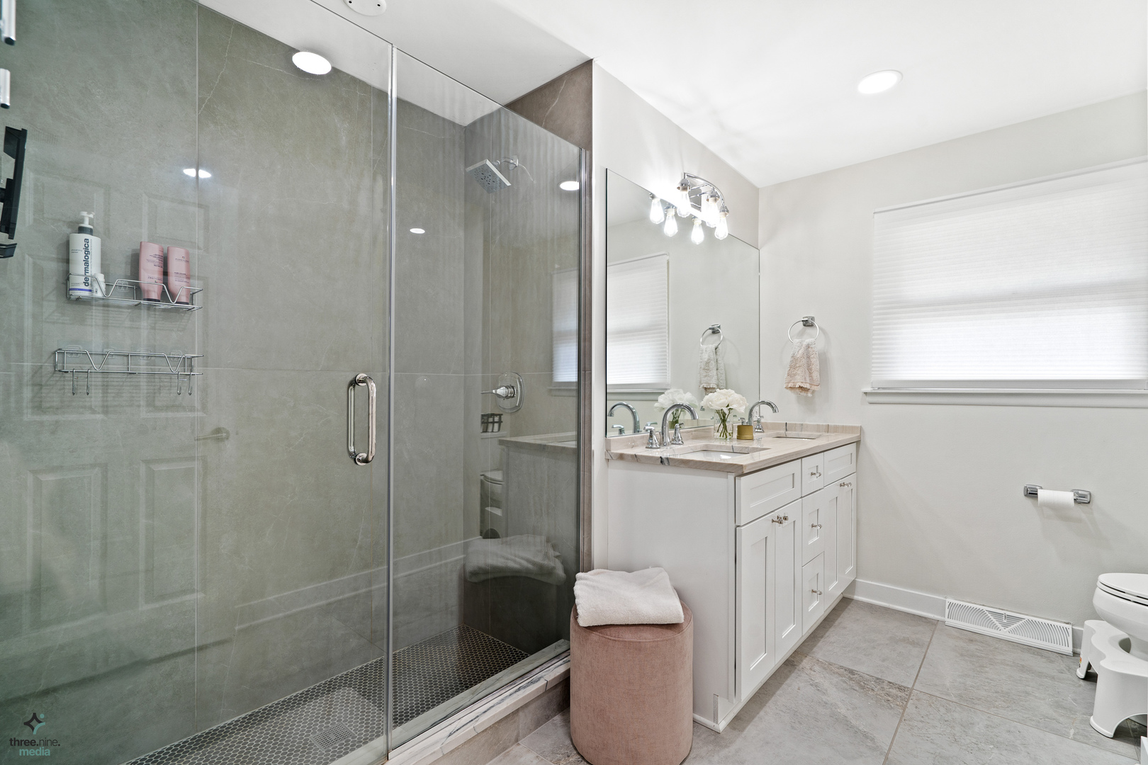 433 West Gartner Road Naperville, IL 60540 - Photo 8 of 29 a bathroom with a sink a toilet and shower