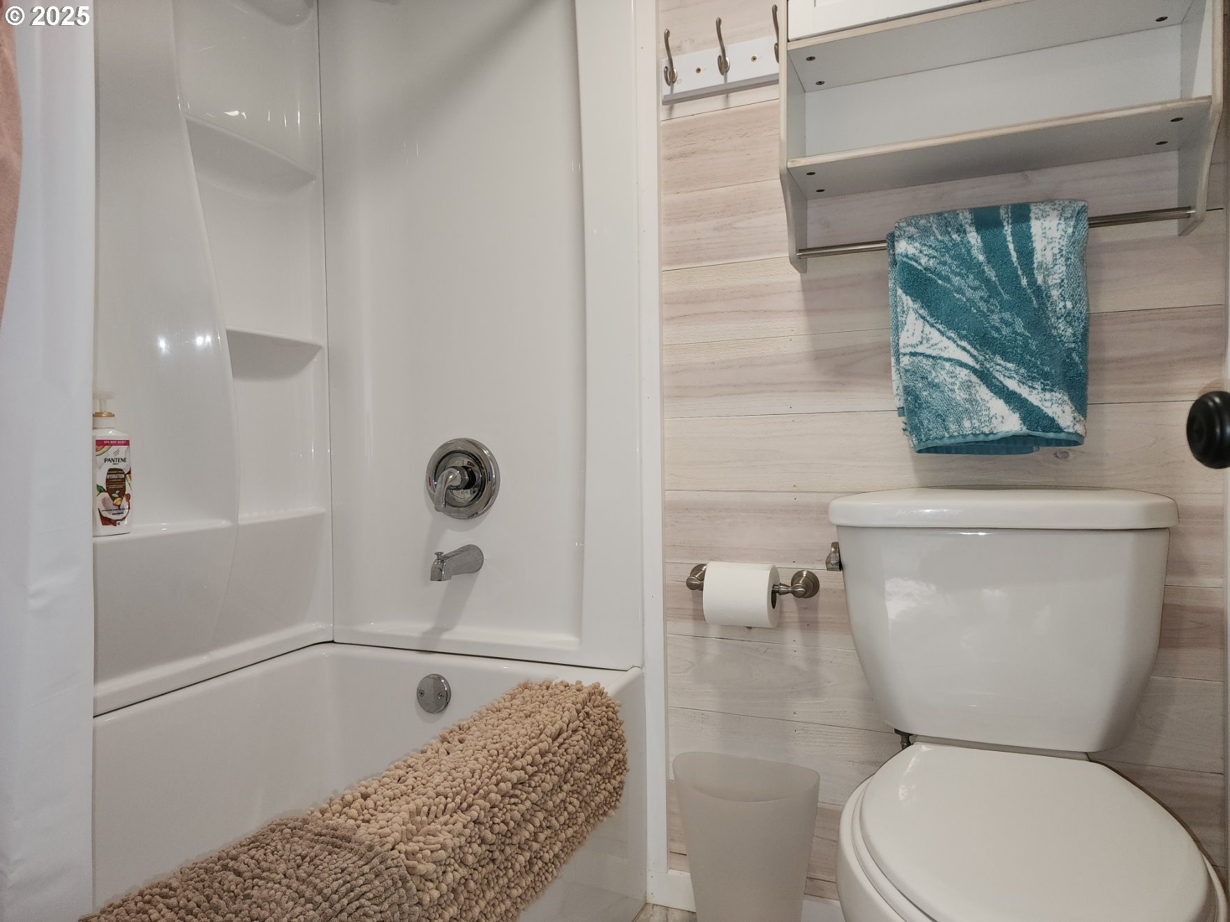 Orchard Road, Unit 3 Port Orford, OR 97465 - Photo 17 of 32 a bathroom with a toilet and a shower
