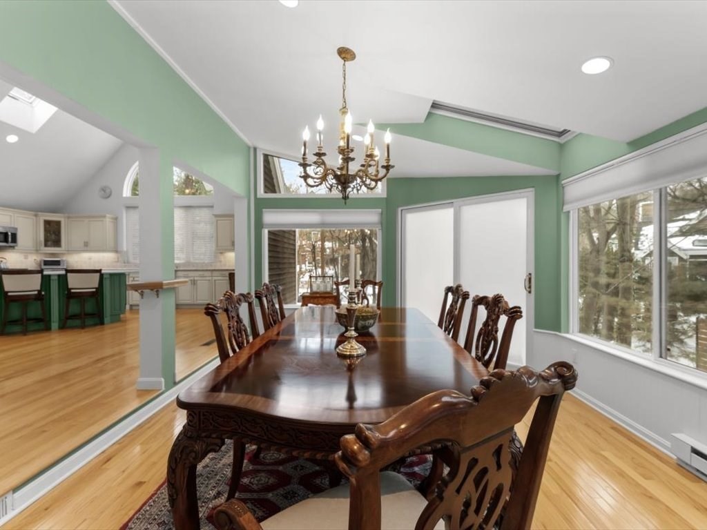 29 Deer Path, Unit 29 Hudson, MA 01749 - Photo 20 of 42 a view of a dining room with furniture window and outside view