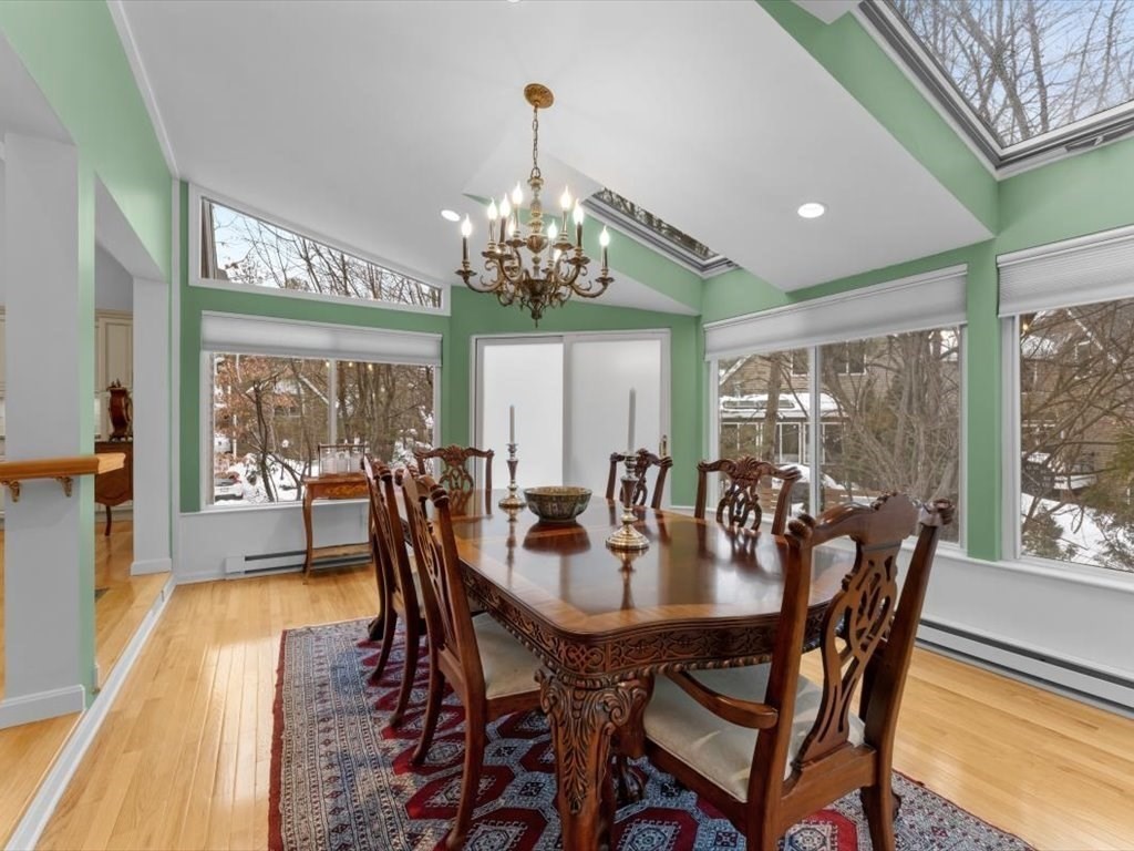 29 Deer Path, Unit 29 Hudson, MA 01749 - Photo 21 of 42 a view of a dining room with furniture window and outside view
