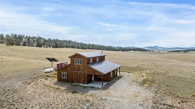 a view of a road with an outdoor space