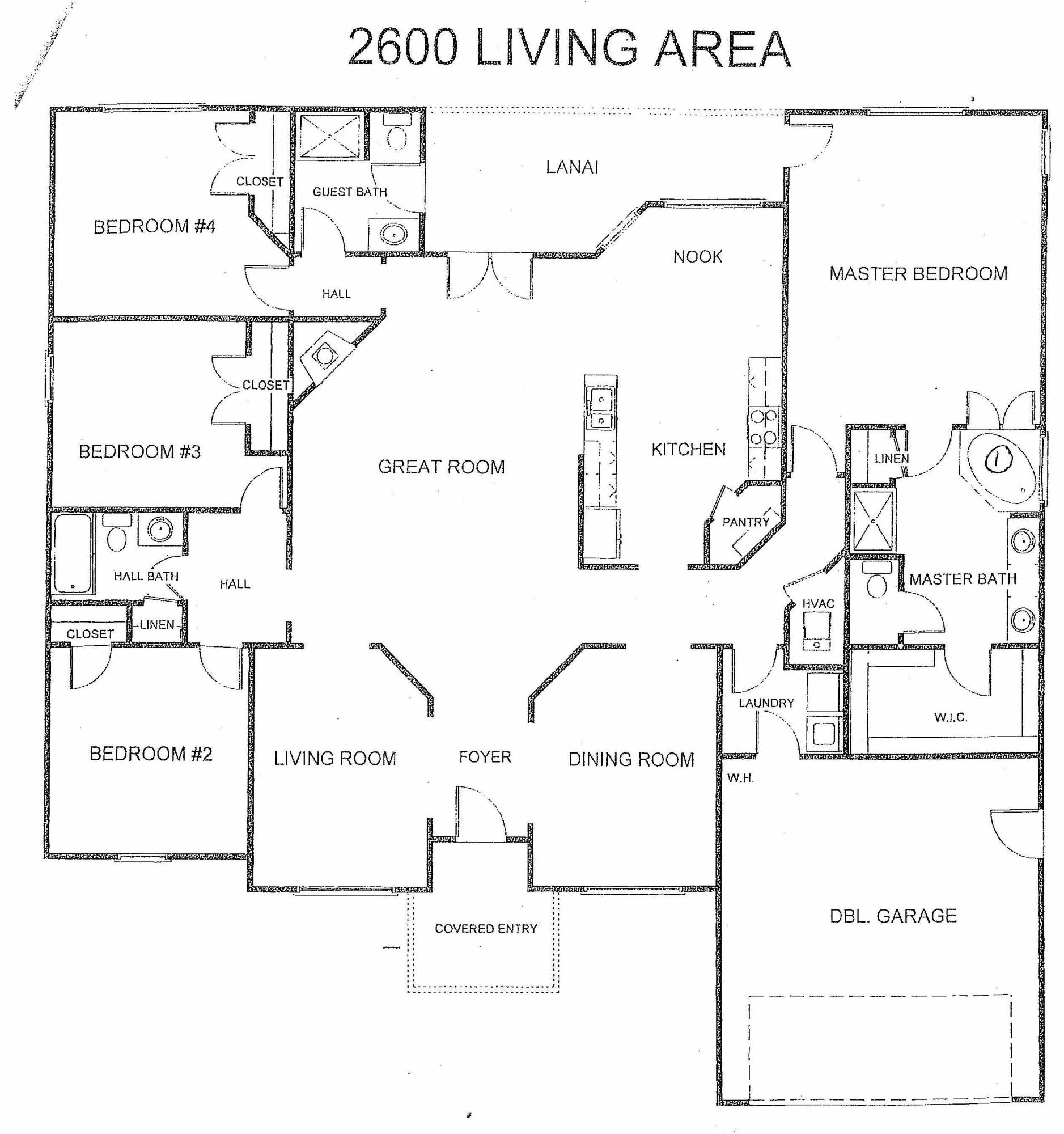 2204 Hagood Loop Crestview, FL 32536 - Photo 44 of 44 Floor Plan