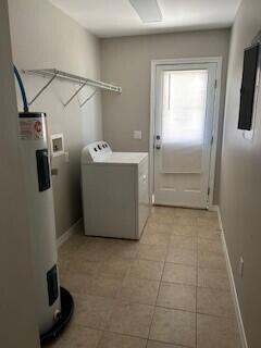 14 Marlin Court Santa Rosa Beach, FL 32459 - Photo 5 of 7 a view of a storage & utility room with a washer dryer