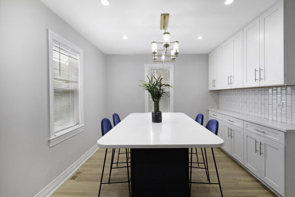 2623 North Rhodes Avenue River Grove, IL 60171 - Photo 5 of 17 a kitchen with a table and chairs in it