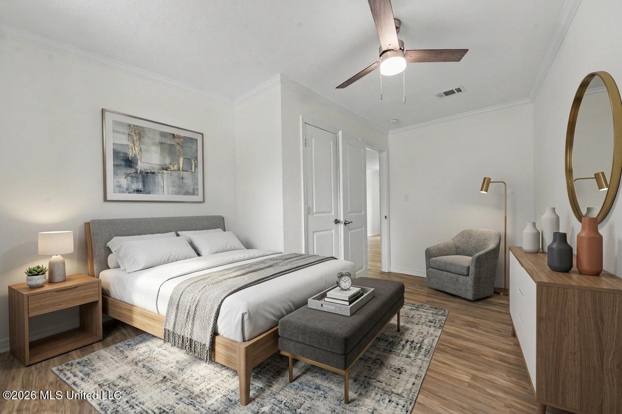 11929 Patrick Henry Street Moss Point, MS 39562 - Photo 16 of 27 Virtually Staged Bedroom 3