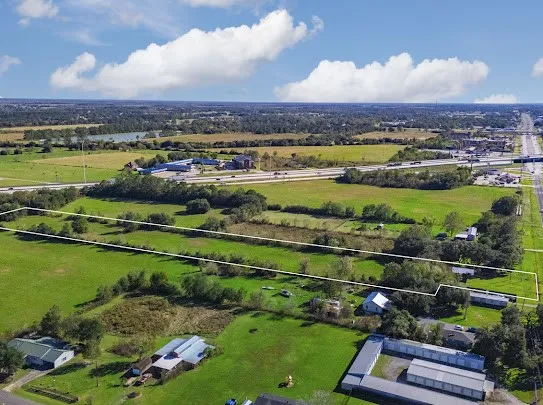 a view of a city with an ocean