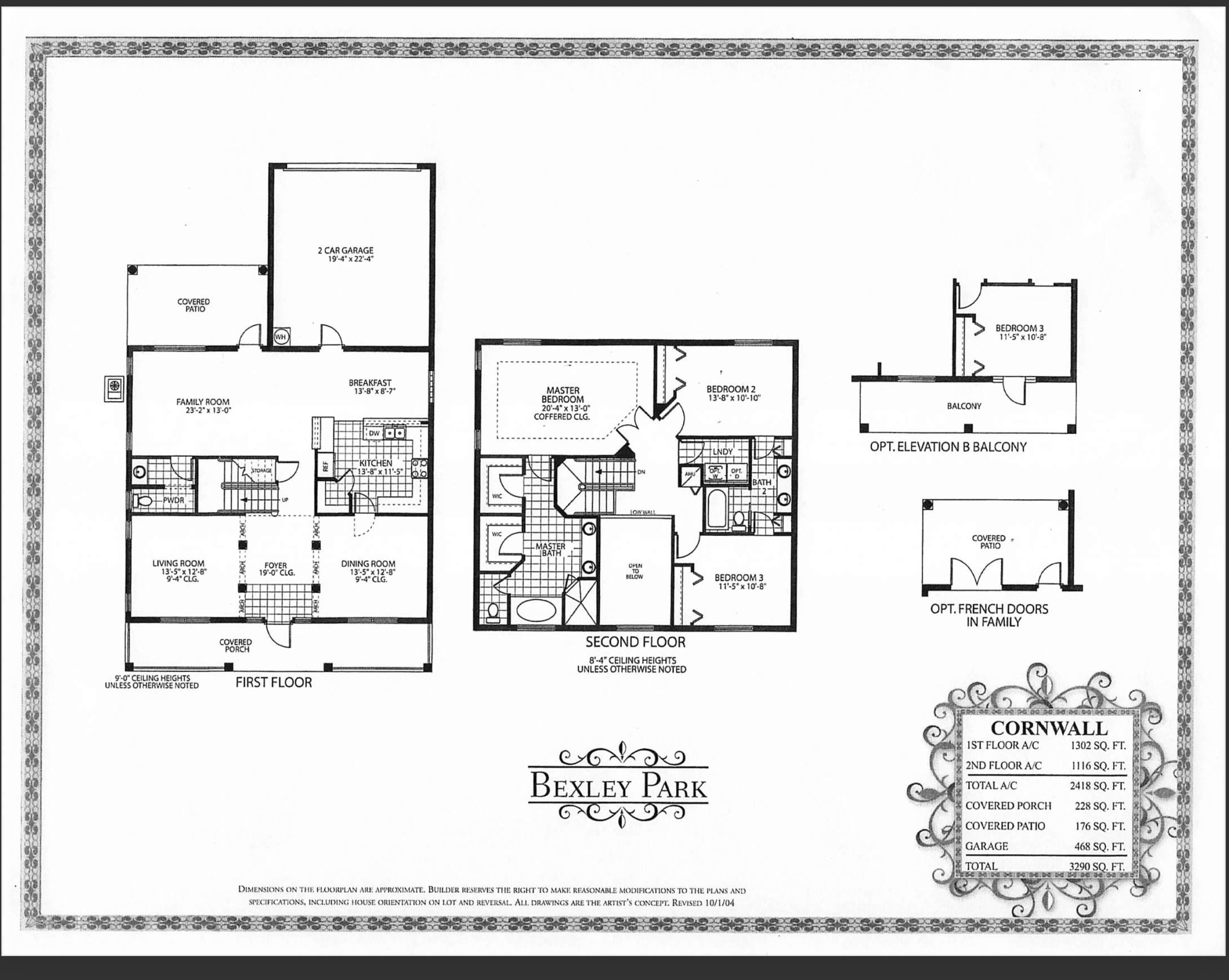4524 Highgate Drive Delray Beach, FL 33445 - Photo 68 of 68 Floorplan