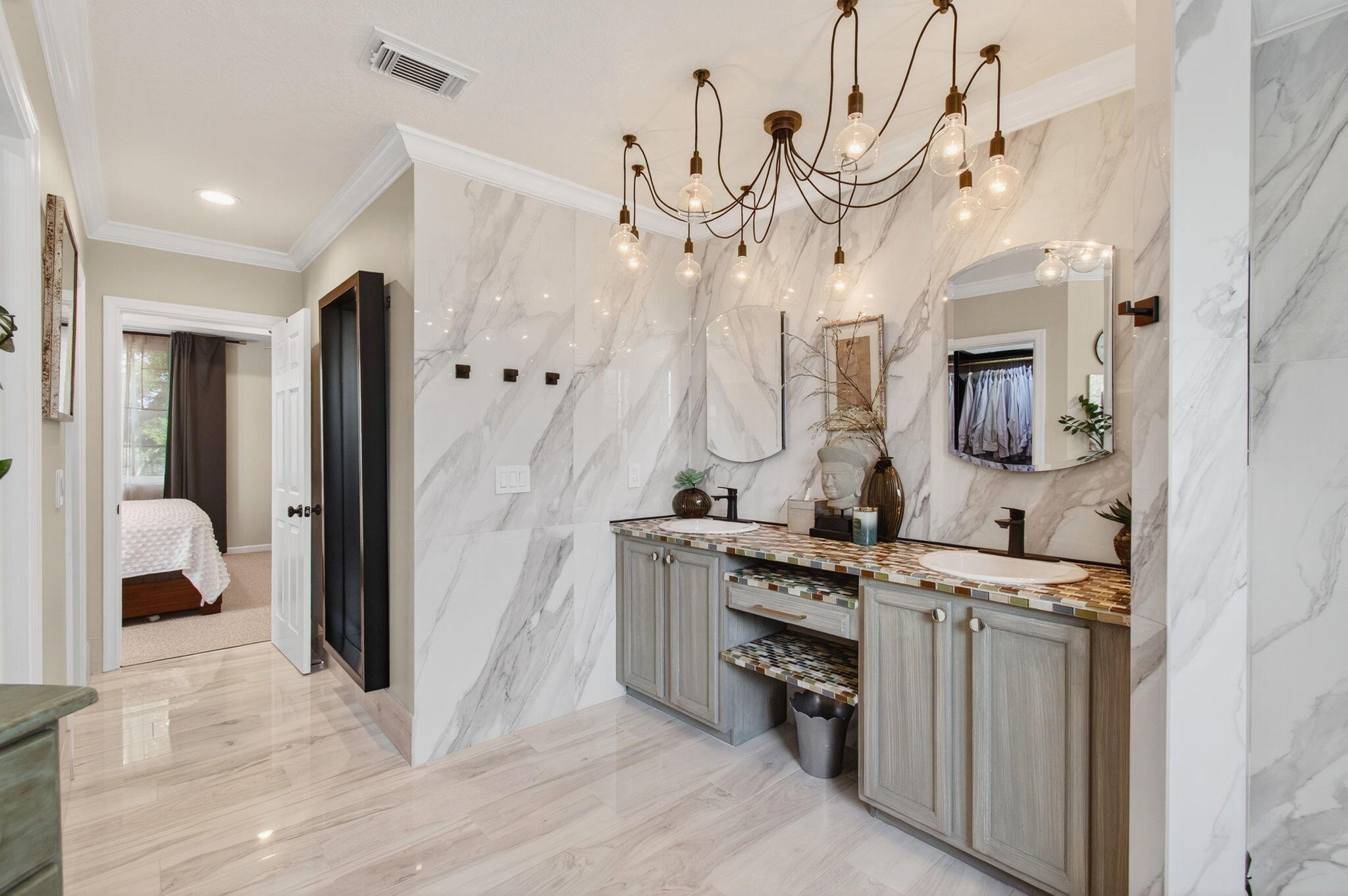 4524 Highgate Drive Delray Beach, FL 33445 - Photo 33 of 68 dual sinks