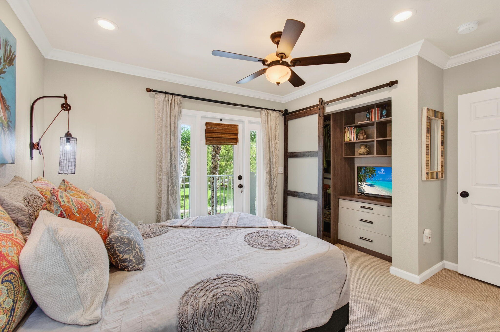 4524 Highgate Drive Delray Beach, FL 33445 - Photo 40 of 68 barn door/custom closet