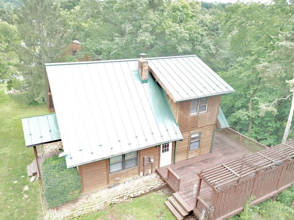 79 River Rdg Road Verona, VA 24482 - Photo 16 of 34 an aerial view of a house with swimming pool and deck