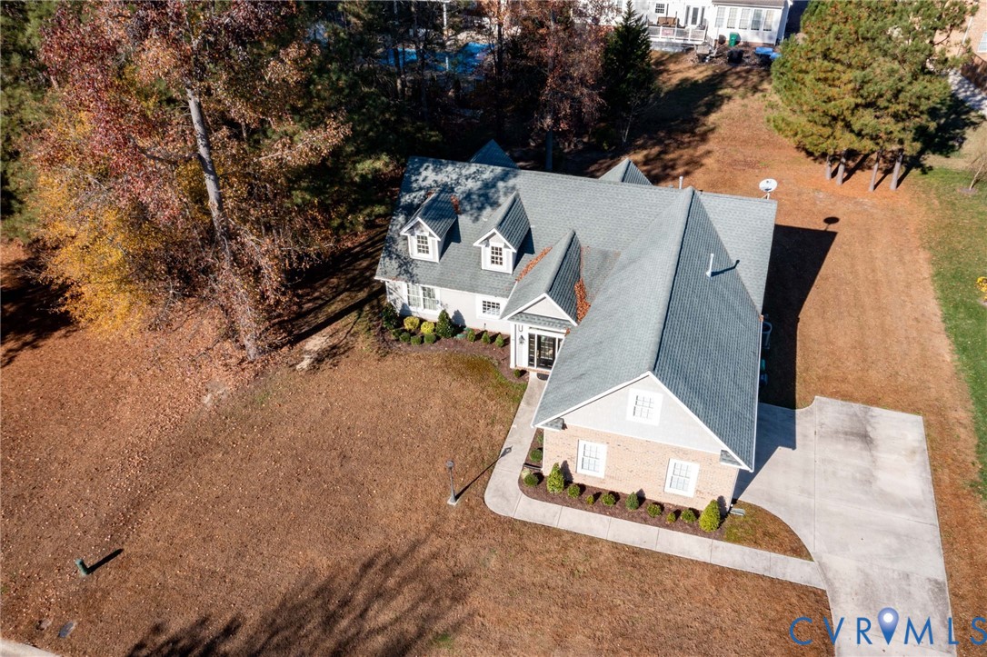 102 Creek Point Court Colonial Heights, VA 23834 - Photo 7 of 45 an aerial view of a house with outdoor space