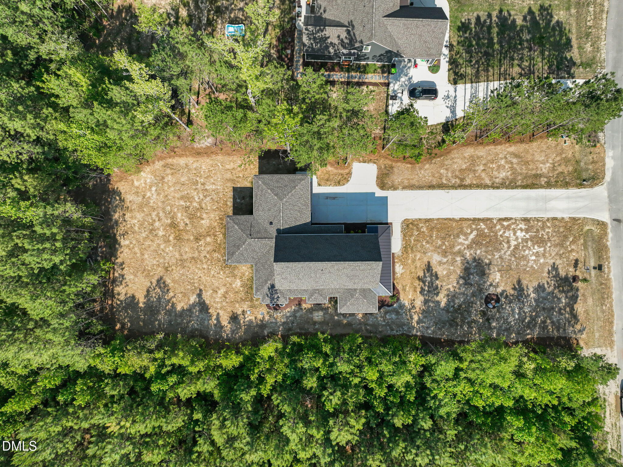 400 Pilot Ridge Road Zebulon, NC 27597 - Photo 49 of 51 an aerial view of a house with a yard