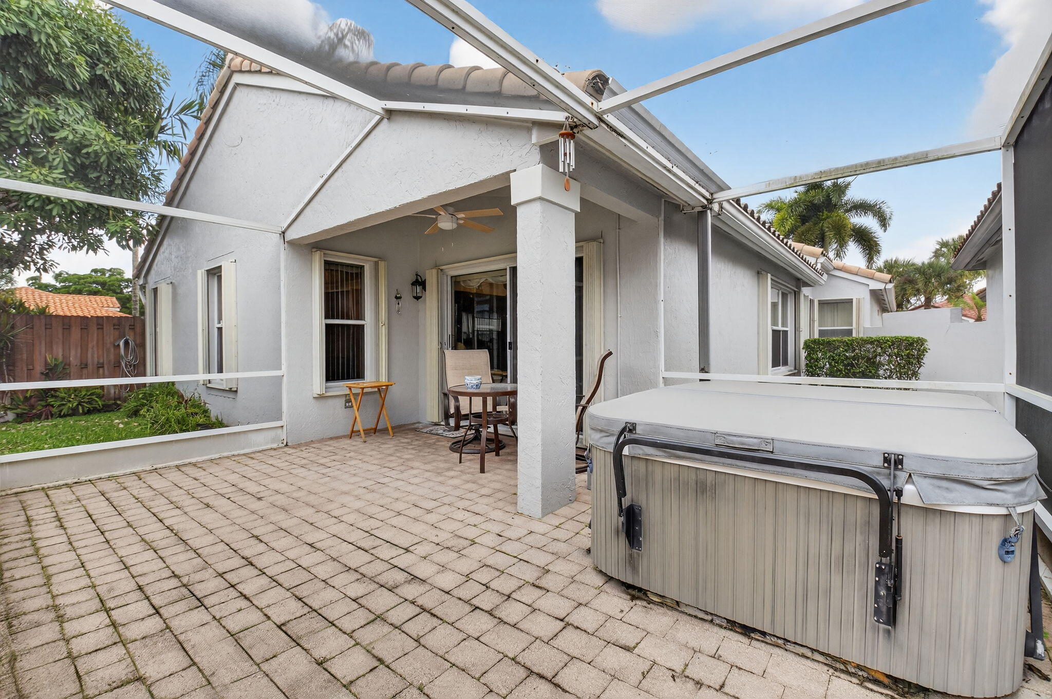 7470 Chorale Road Boynton Beach, FL 33437 - Photo 29 of 74 Patio w/ spa