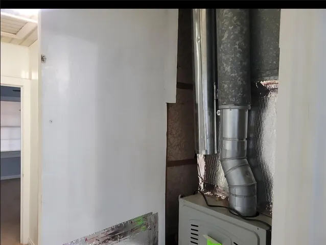 a bathroom with a toilet