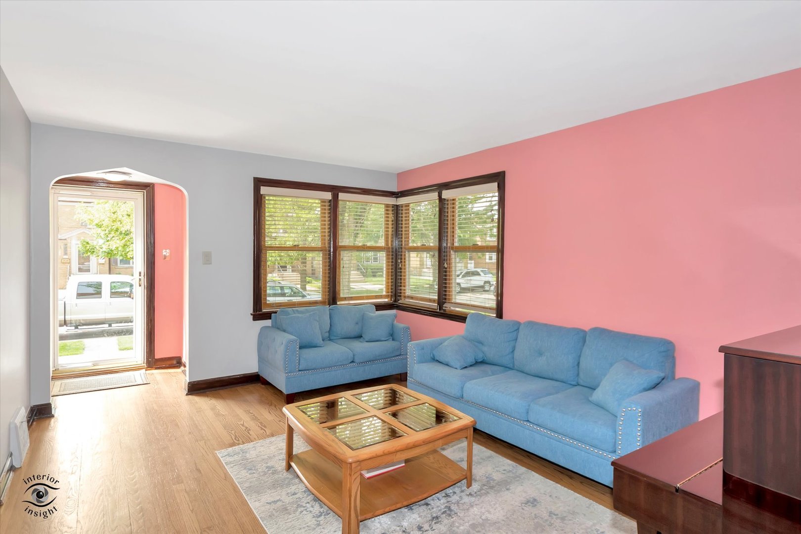 2546 West 110th Street Chicago, IL 60655 - Photo 3 of 26 a living room with furniture and a window