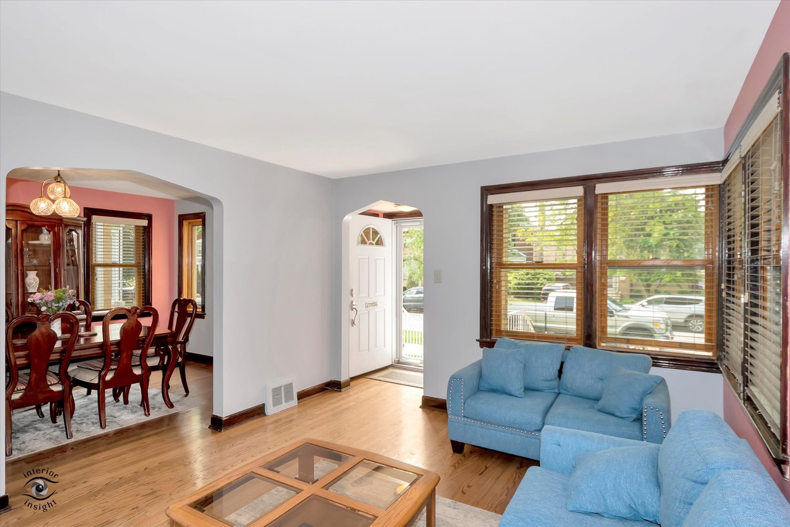 2546 West 110th Street Chicago, IL 60655 - Photo 4 of 26 a living room with furniture and a large window