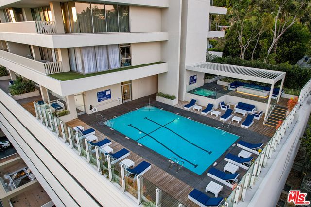 a view of a city with tall buildings