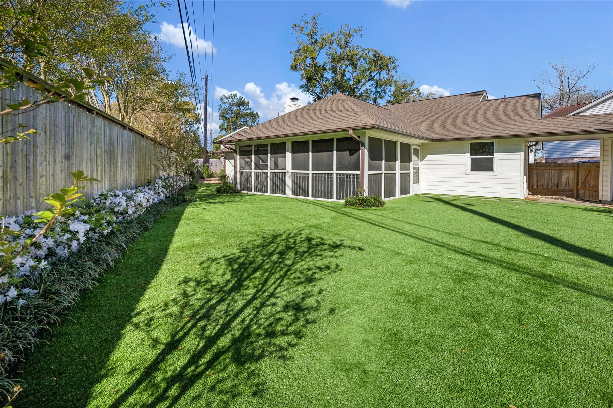 4902 Candleleaf Drive Houston, TX 77018 - Photo 32 of 32 The oversized lot offers a rare sense of scale, giving the home room to breathe while still feeling connected to the neighborhood.