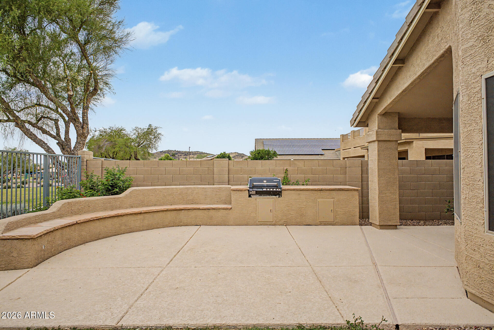4123 West Alex Loop Phoenix, AZ 85083 - Photo 30 of 38 Sitting & BBQ Area