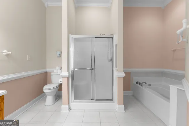 an empty room with a ceiling fan and a window