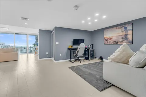 a view of a city with tall buildings