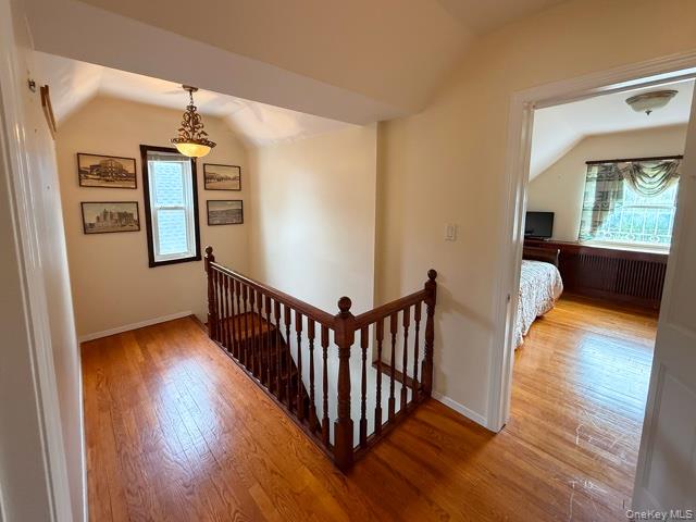 48-22 195th Street Queens, NY 11365 - Photo 12 of 23 a view of entryway and hall with wooden floor