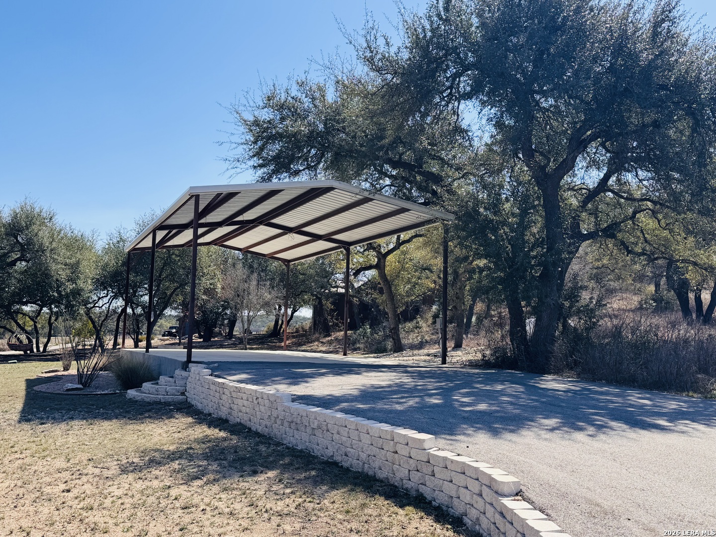 451 Wegener Trail Fischer, TX 78623 - Photo 26 of 43 a view of outdoor space with seating