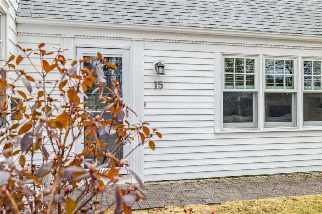 15 Hoover Road Hingham, MA 02043 - Photo 6 of 42 a view of a house with a door and a window