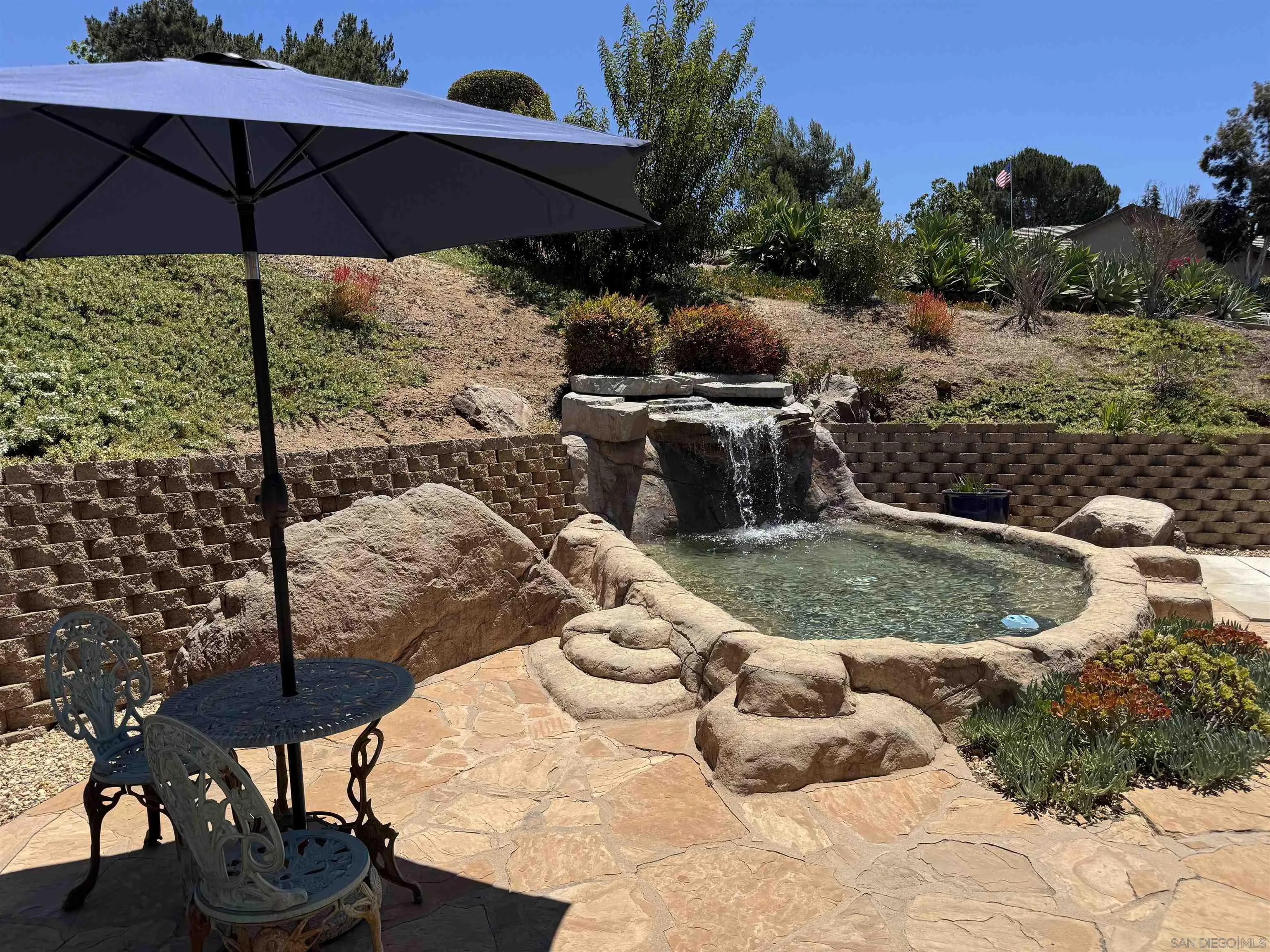 1927 Coronado View Alpine, CA 91901 - Photo 48 of 60 Front waterfall and pond.