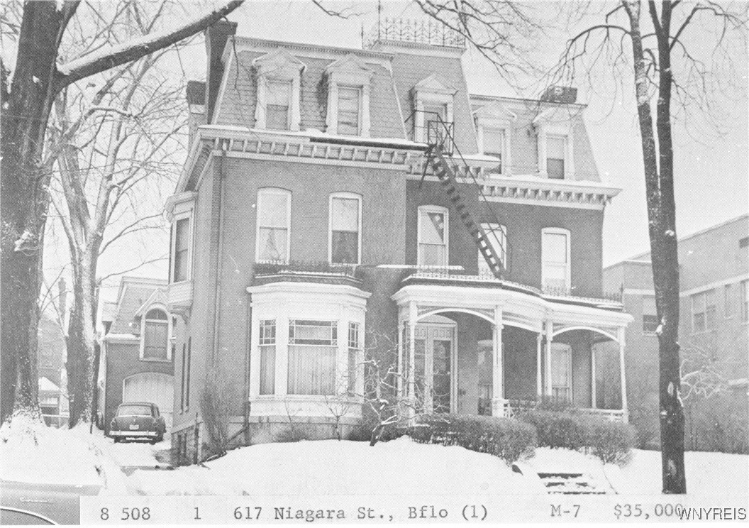 617 Niagara Street, Unit 5 Buffalo, NY 14201 - Photo 12 of 13 Circa 1960 listing photo of the house. Check out t